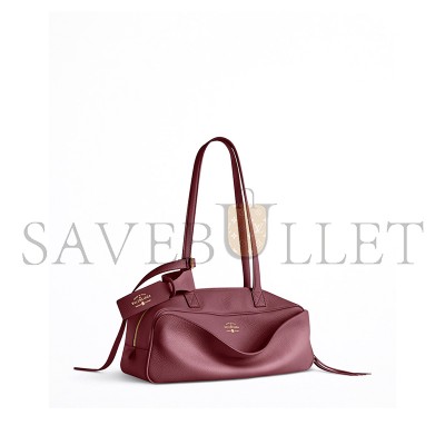 BALENCIAGA SMALL LEATHER CARRIE BOWLING TOP-HANDLE BAG 8329202 (31*12*12cm)